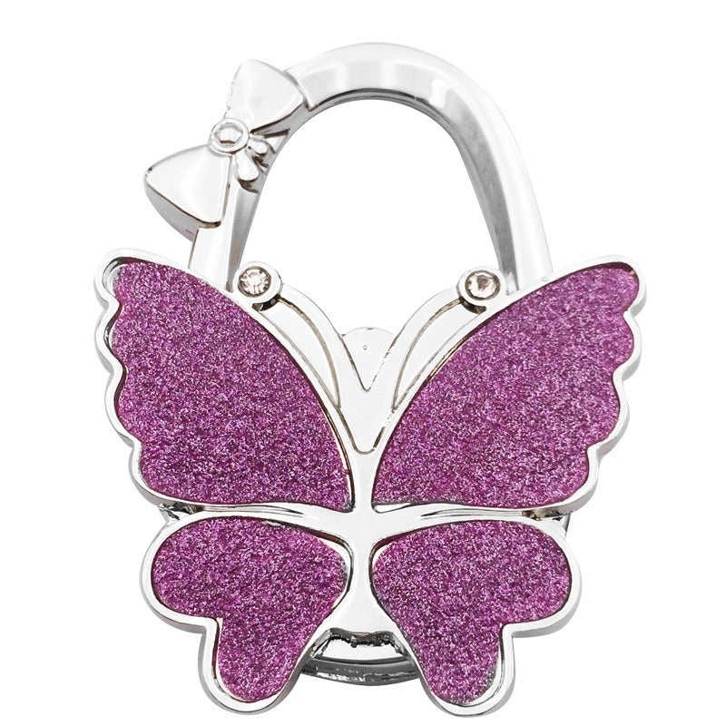 Glossy Frosted Big Butterfly Bag Hook