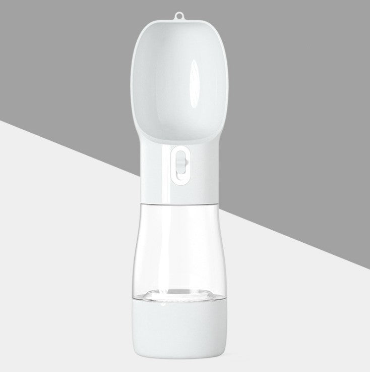 Portable Dog Water Bottle with Food Container – All-in-One Travel Hydration